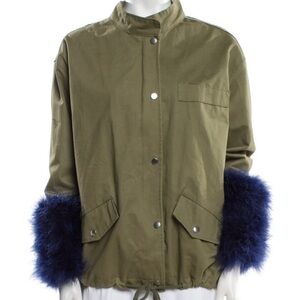 PELLO BELLO Feather cotton utility jacket